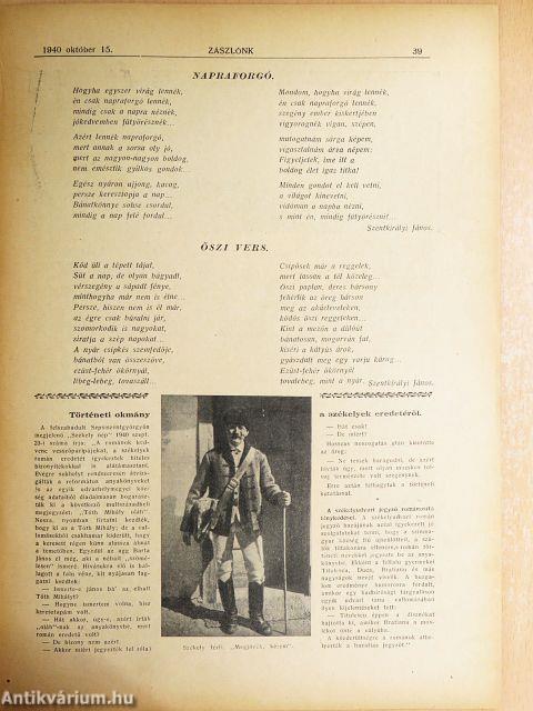 Zászlónk 1940. október