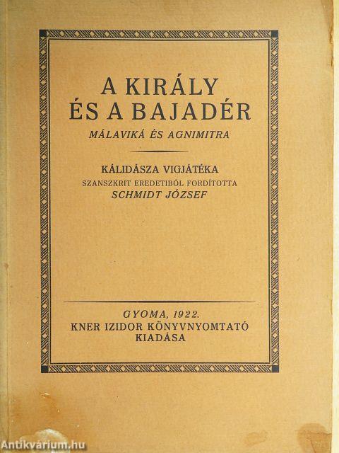 A király és a bajadér