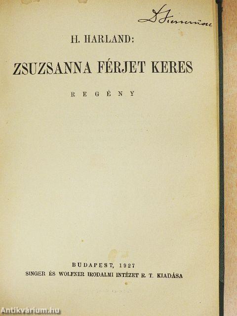 Győzelmes Vénusz/Férfiszív/Zsuzsanna férjet keres/Prospero barátom