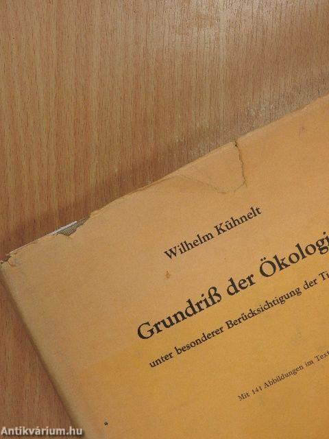 Grundriss der Ökologie