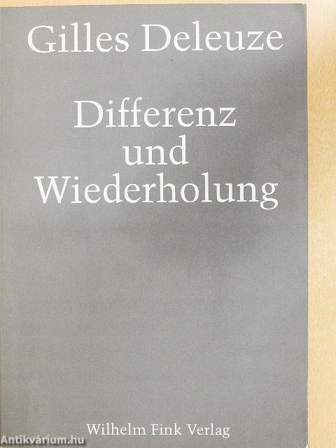 Differenz und Wiederholung