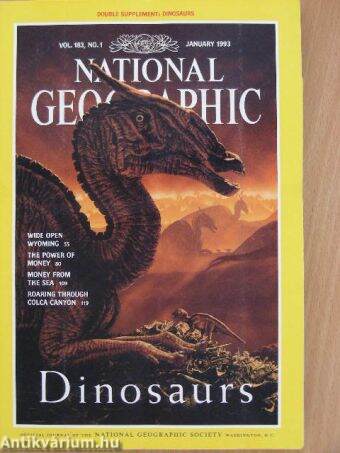 National Geographic January-December 1993.