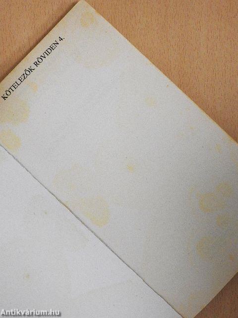 Kötelező olvasmányok