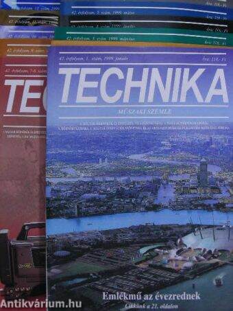 Technika 1999. január-december/Ezredforduló melléklettel 1999/1-6.