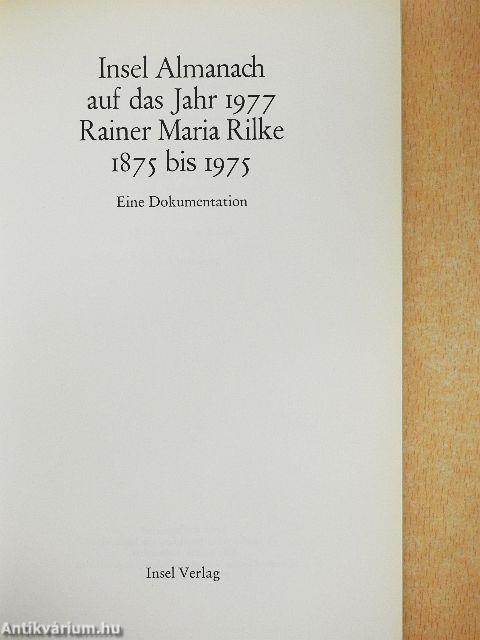 Insel Almanach auf das Jahr 1977