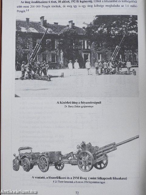 A légvédelmi tüzérség története a kezdetektől a második világháború végéig