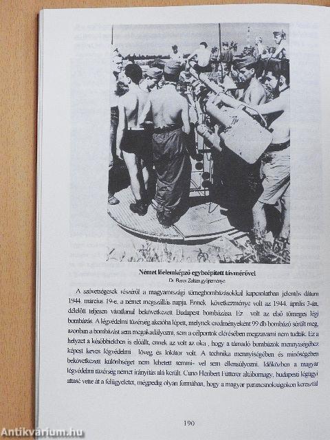 A légvédelmi tüzérség története a kezdetektől a második világháború végéig