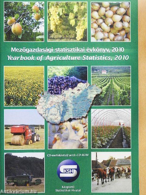 Mezőgazdasági statisztikai évkönyv, 2010 - CD-vel