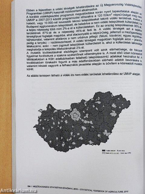 Mezőgazdasági statisztikai évkönyv, 2010 - CD-vel
