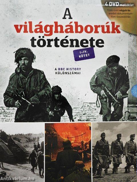 A világháború története I-IV. - 4 DVD-vel