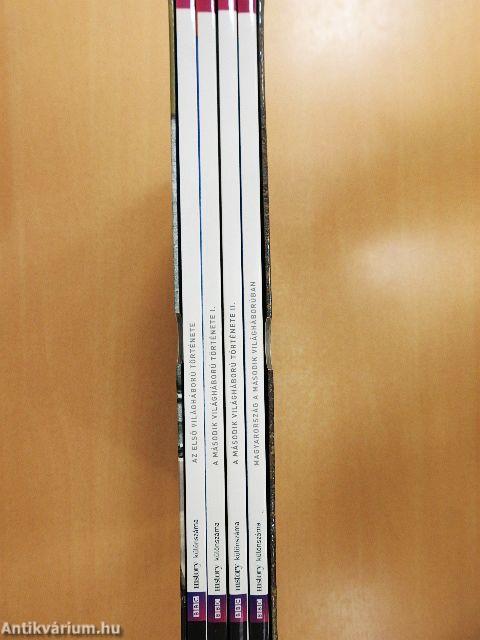 A világháború története I-IV. - 4 DVD-vel