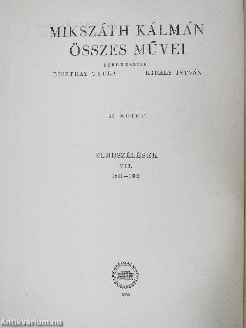 Elbeszélések VII.
