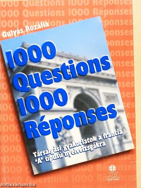 1000 Questions 1000 Réponses