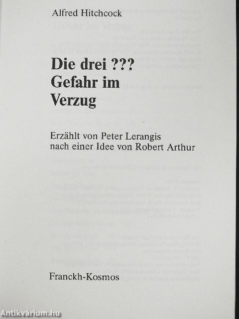 Die drei ??? - Gefahr im Verzug