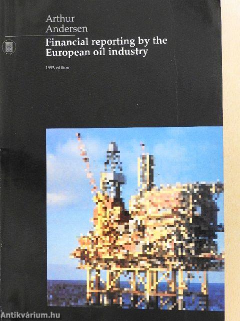 Financial reporting by the European oil industry