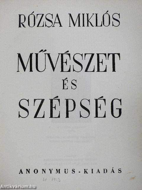 Művészet és szépség