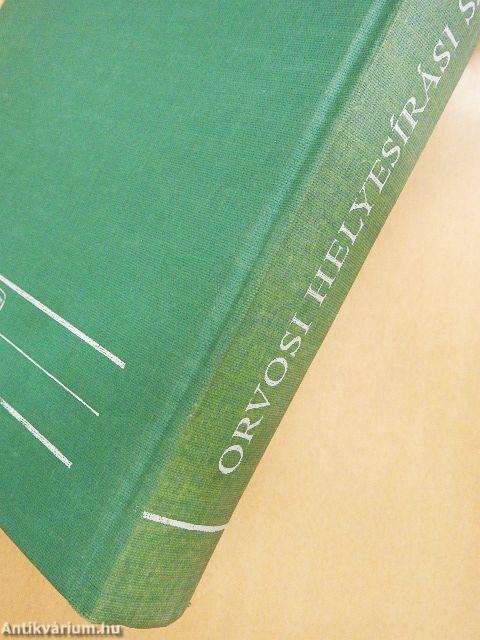 Orvosi helyesírási szótár