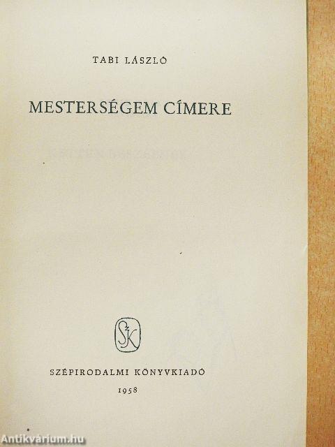 Mesterségem címere