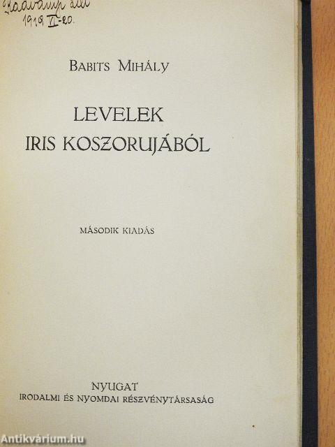 Recitativ/Levelek Iris koszorujából