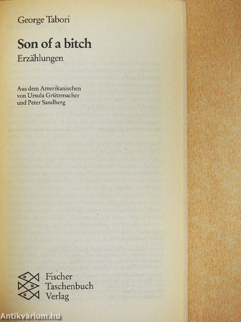 Son of a bitch