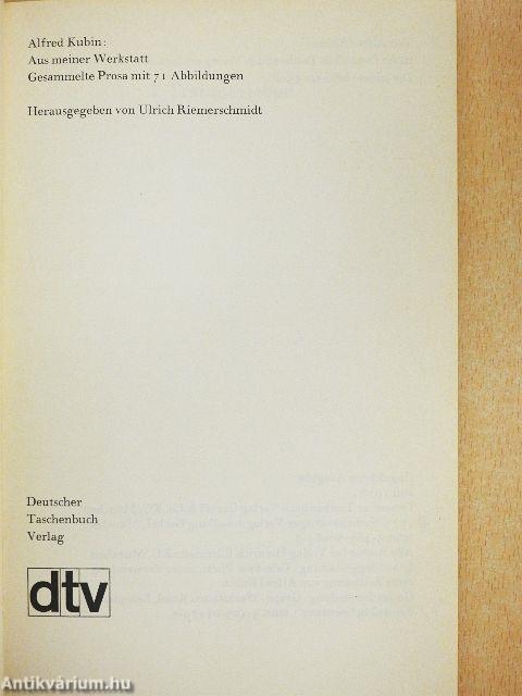 Aus meiner Werkstatt