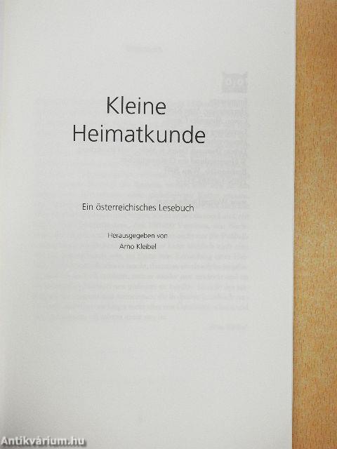 Kleine Heimatkunde