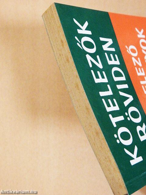 Kötelező olvasmányok