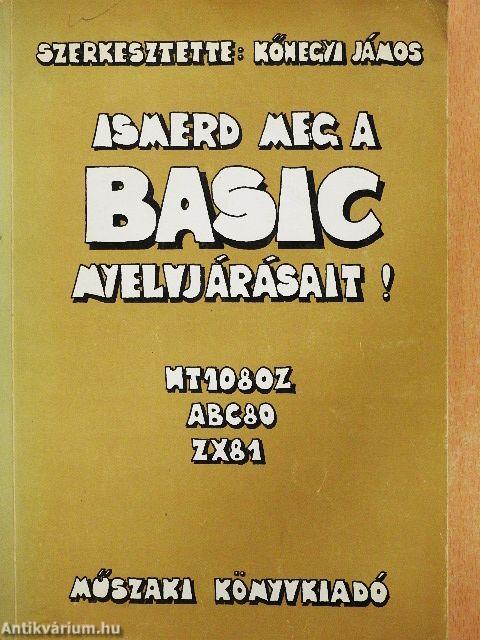 Ismerd meg a BASIC nyelvjárásait!