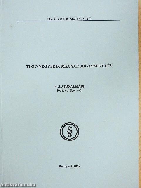 Tizennegyedik magyar jogászgyűlés