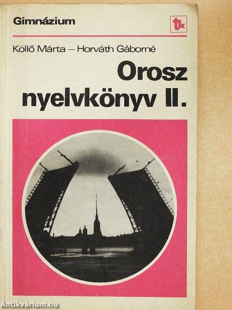 Orosz nyelvkönyv II.