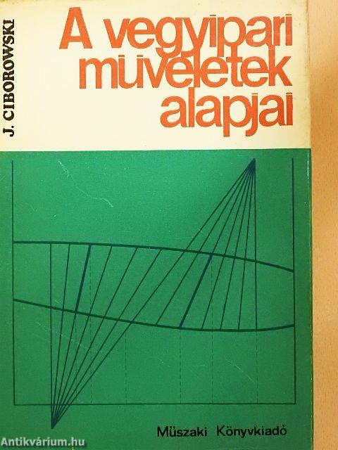 A vegyipari műveletek alapjai