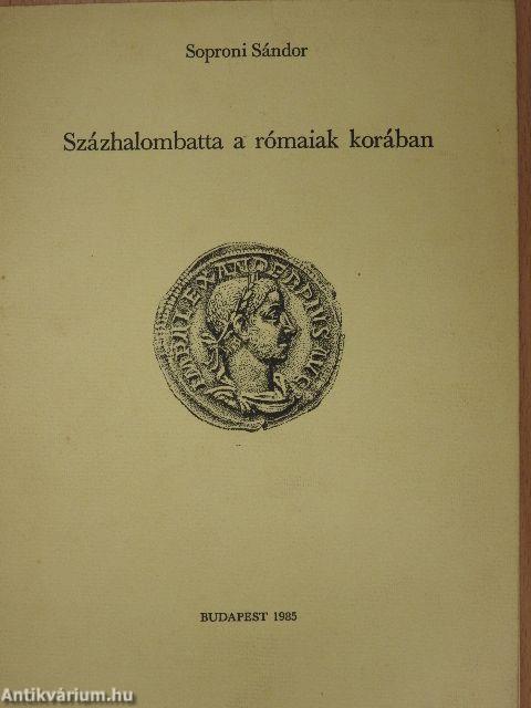 Százhalombatta a rómaiak korában