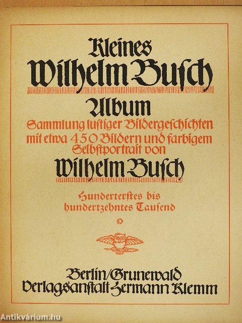 Kleines Wilhelm Busch Album (gótbetűs)