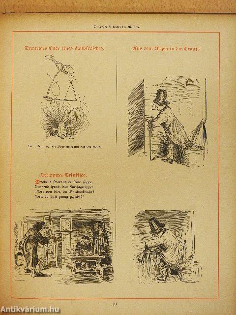 Kleines Wilhelm Busch Album (gótbetűs)