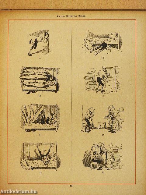 Kleines Wilhelm Busch Album (gótbetűs)