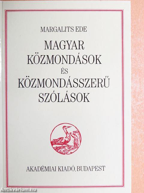 Magyar közmondások és közmondásszerű szólások