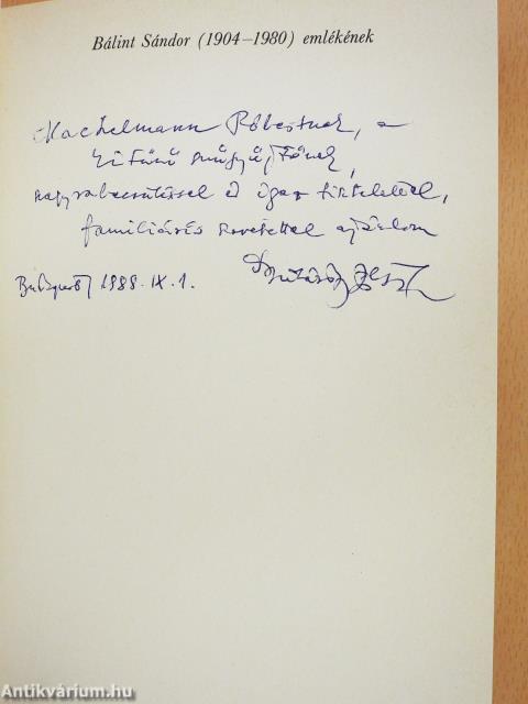 Barokk szentképek Magyarországon (dedikált példány)