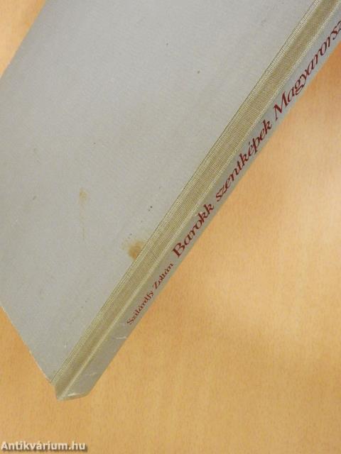 Barokk szentképek Magyarországon (dedikált példány)