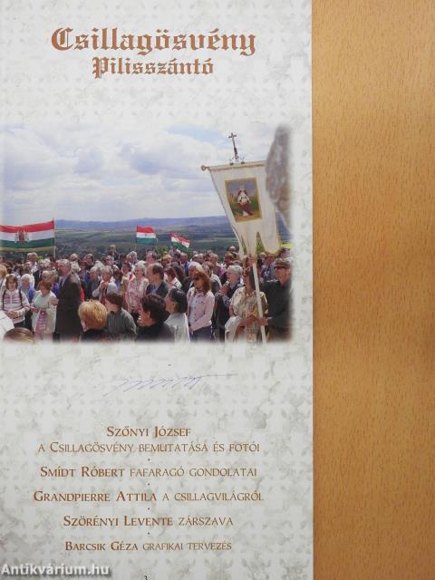 Csillagösvény, Pilisszántó (aláírt és dedikált példány)