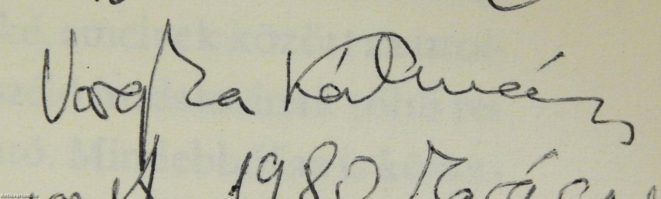 Részeg kutya (dedikált példány)