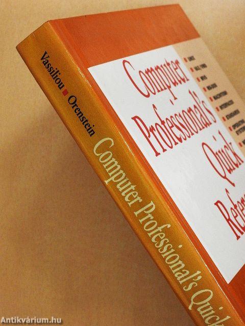 Computer Professional's Quick Reference