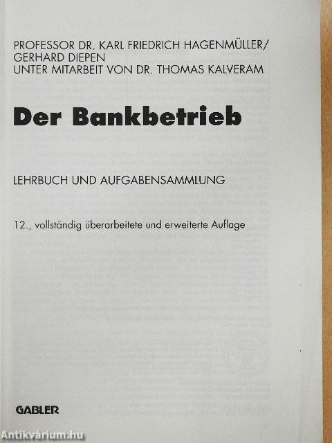 Der Bankbetrieb
