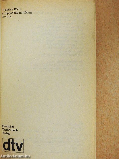 Gruppenbild mit Dame