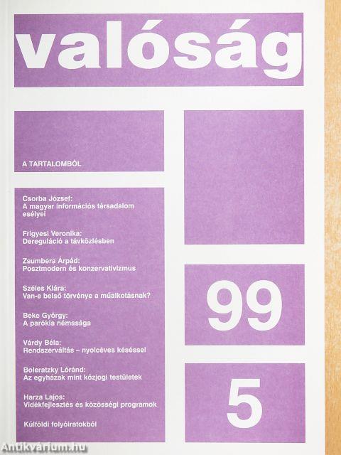Valóság 1999. május