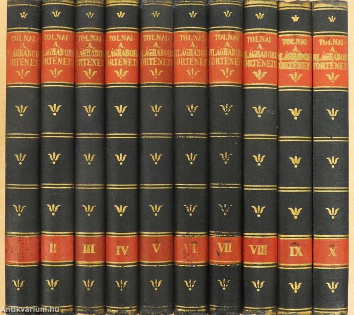 A világháború története I-X.