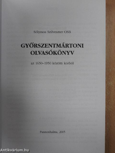 Győrszentmártoni olvasókönyv (dedikált példány)