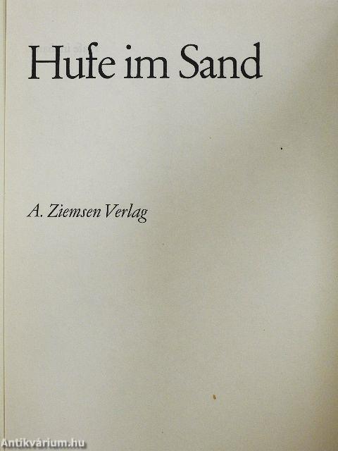 Hufe im Sand
