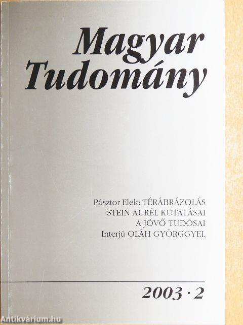 Magyar Tudomány 2003. február