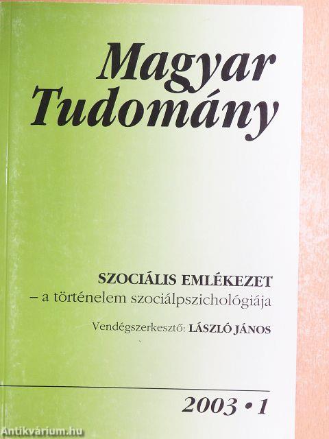Magyar Tudomány 2003. január