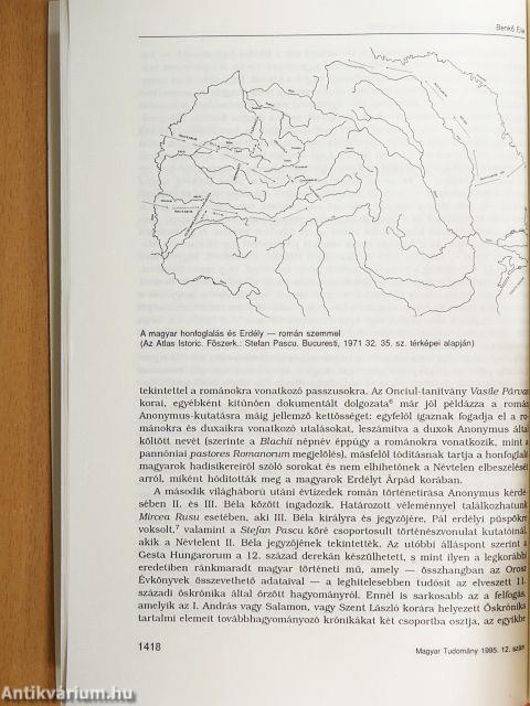 Magyar Tudomány 1995. december